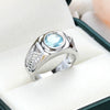 Ring Copper Geometric Electroplating Women's Zircon Jewelry