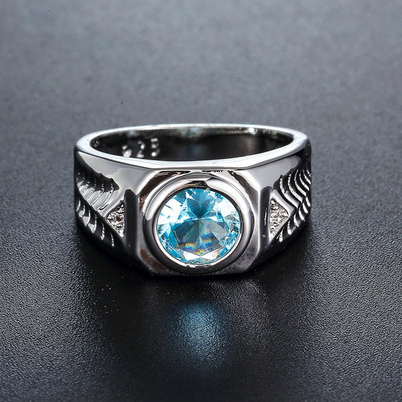 Ring Copper Geometric Electroplating Women's Zircon Jewelry