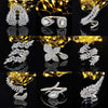Ring Copper Geometric Style Electroplating Opening Adjustable Women's
