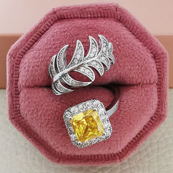 Ring Copper Geometric Style Electroplating Opening Adjustable Women's