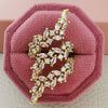Ring Copper Geometric Style Electroplating Opening Adjustable Women's