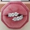 Ring Copper Geometric Style Electroplating Opening Adjustable Women's