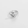 Ring Copper Glazed English Letters Hip Hop Fashion