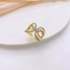 Ring Copper Plated Gold Geometric Style Electroplating Unisex