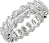 Ring Copper Zircon Diamond Geometric Women's