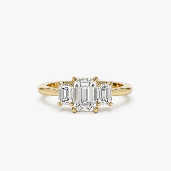 Ring Copper Zircon Geometric Light Luxury Women's Fashion Jewelry