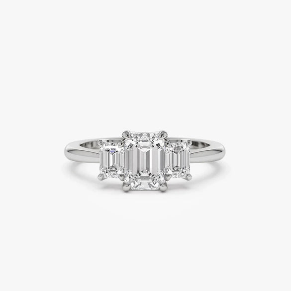 Ring Copper Zircon Geometric Light Luxury Women's Fashion Jewelry