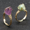 Ring Crystal Agate Natural Amethyst Citrine Grinding And Polishing