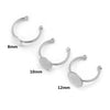 Ring Holder Stainless Steel Round Electroplated
