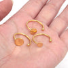 Ring Holder Stainless Steel Round Electroplated