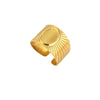 Ring Holder Stainless Steel Round Titanium Steel 18K Gold Plated Electroplating Jewelry Blank Tray