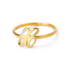 Ring Jewelry Stainless Steel Letter Pattern Electroplating Creative Fashion