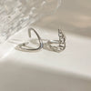 Ring Stainless Steel Geometric Electroplating Minimalist Design Women's