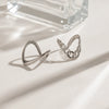 Ring Stainless Steel Geometric Electroplating Minimalist Design Women's