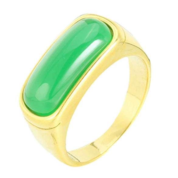 Ring Stainless Steel Geometric Style Polishing