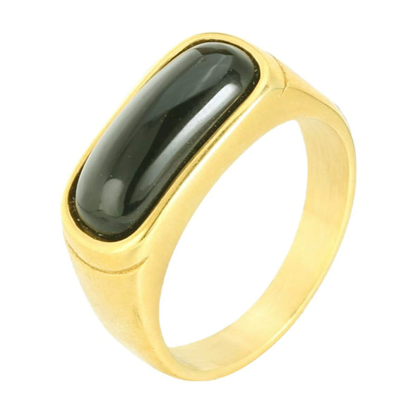 Ring Stainless Steel Geometric Style Polishing