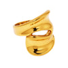 Ring Stainless Steel Light Luxury Geometric Electroplated