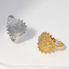 Ring Stainless Steel Star Punk Style Unisex