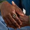 Ring Sterling Silver Niche Style Electroplating For Women