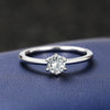 Rings Copper Light Luxury Geometric Zircon Inlay For Women