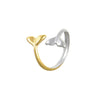 Rings Stainless Steel Natural Stone Geometric Light Luxury Style Electroplating For Women