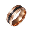 Rings Stainless Steel Unisex With Letters Numbers Text Electroplating