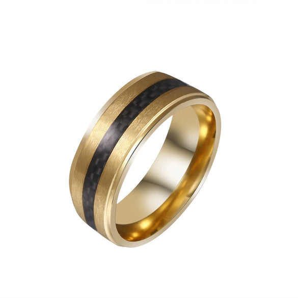 Rings Stainless Steel Unisex With Letters Numbers Text Electroplating