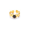 Rings Titanium Steel Geometric U Shape Electroplated