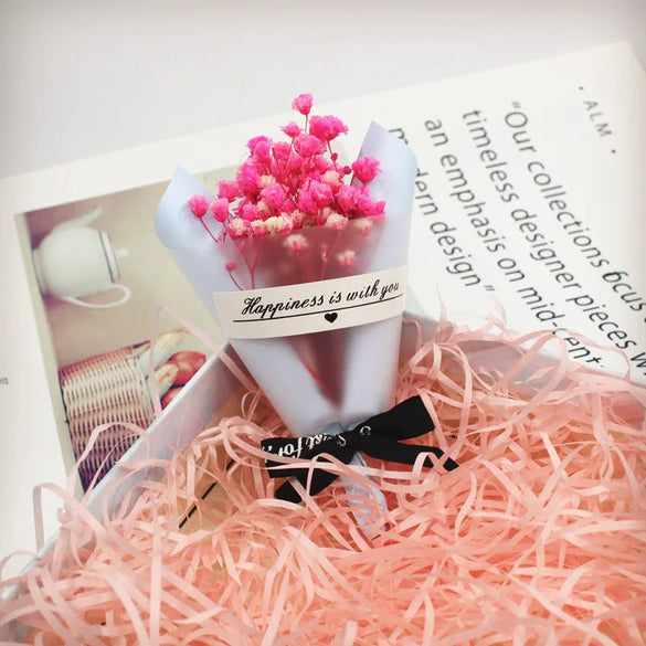 Romantic Pastoral Flower Dried Flower Party Date Festival Bouquet