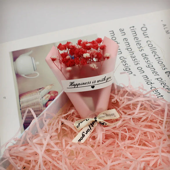 Romantic Pastoral Flower Dried Flower Party Date Festival Bouquet