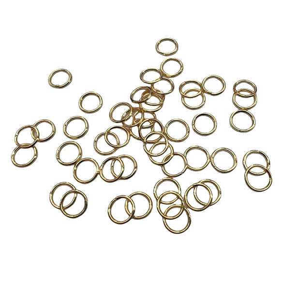 Rose Gold Metal Round Closed Ring Buckle For Diy Jewelry Making Handmade Fashion Accessories