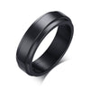 Rotatable Stainless Steel Unisex Ring With Geometric Style And Electroplating Treatment