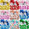 Round Aluminum Foil New Year Balloons Party Decoration Set Festive Celebration Balloon Arrangement
