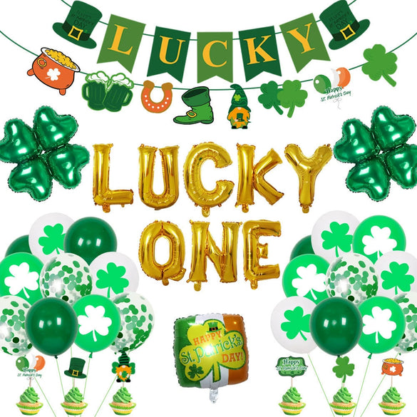 Round Latex Clover Love Ornament Balloons For Festival Party Decorations Wholesale