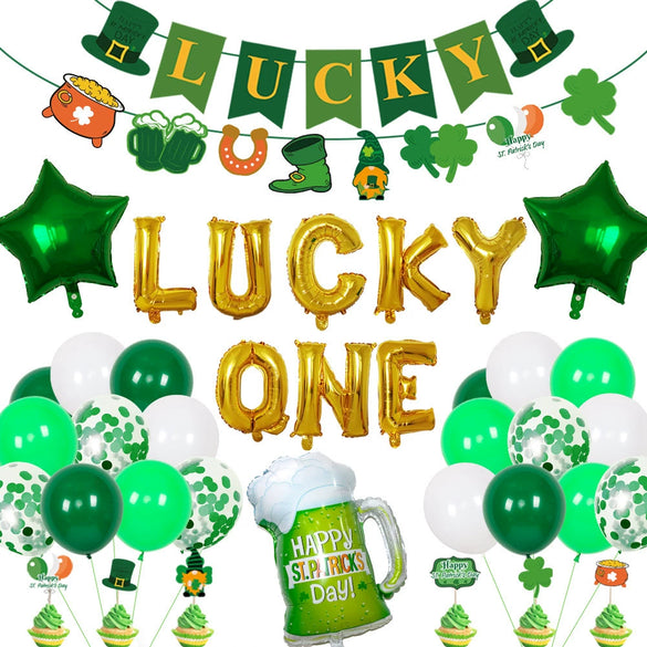 Round Latex Clover Love Ornament Balloons For Festival Party Decorations Wholesale
