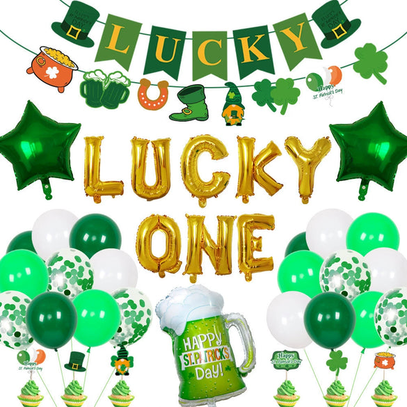 Round Latex Clover Love Ornament Balloons For Festival Party Decorations Wholesale