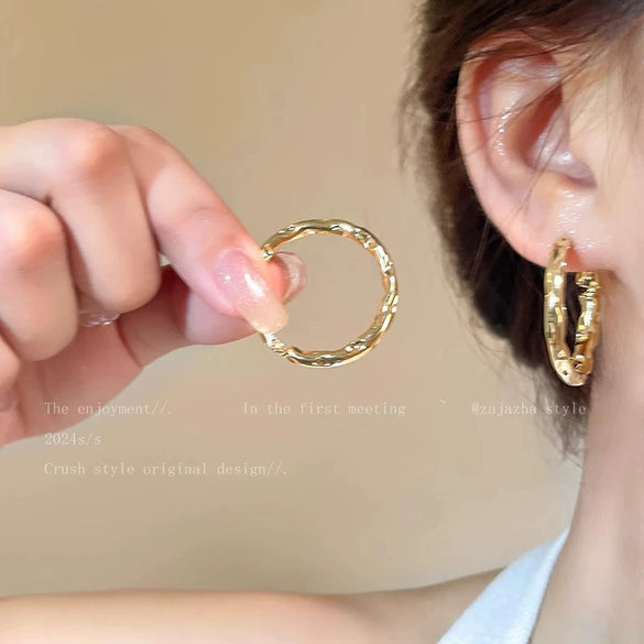 S925 Silver Butterfly Stud Earrings For Women Zircon Pearl Electroplated Light Luxury Niche Highend Minimalist Geometric