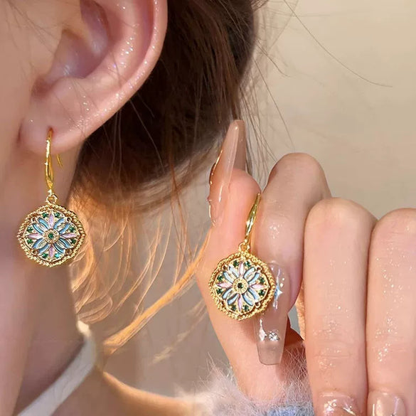 S925 Silver Butterfly Stud Earrings For Women Zircon Pearl Electroplated Light Luxury Niche Highend Minimalist Geometric