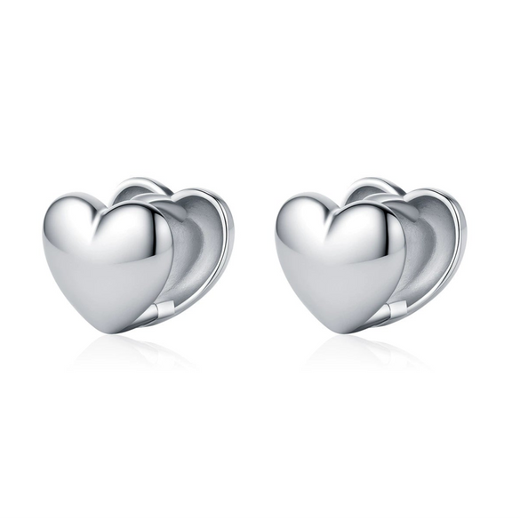 S925 Silver Doublesided Fivepointed Star Earrings Electroplated Minimalist Accessories For Women