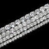 S925 Silver Moissanite Tennis Chain Bracelet And Hip Hop Necklace With Rhombus Geometric Letters Numbers Text Design