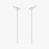 S925 Silver Pearl Inlaid Lady Earrings