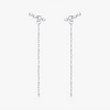 S925 Silver Pearl Inlaid Lady Earrings