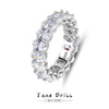 S925 Silver Pigeon Ring Women's Geometric Zircon Ring