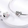 S925 Silver Plated Diy Bracelet And Necklace With Colorful Love Fixed Clip Beads And Dripping Oil Design