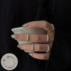 S925 Silver Plated Wide Brimmed Retro Fashion Heavy Industry Geometric Wave Open Finger Ring For Women Copper Material With Electroplating