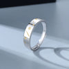 S925 Silver Sun Moon And Star Geometric Couple Rings Adjustable Open Ring Pair Electroplated Matching Rings For Women And Men