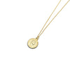 S925 Sterling Silver Ancient Coin Pendant Necklace For Women Geometric Queen Coin Collarbone Chain With Electroplated Finish