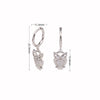 S925 Sterling Silver Animal Shape Owl Earrings French Retro Creative Design