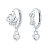 S925 Sterling Silver Animal Zodiac Earrings With Electroplating