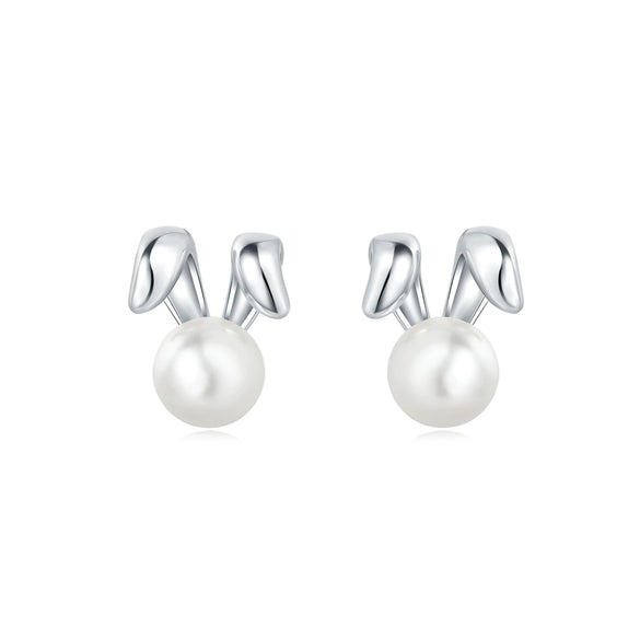 S925 Sterling Silver Animal Zodiac Earrings With Electroplating